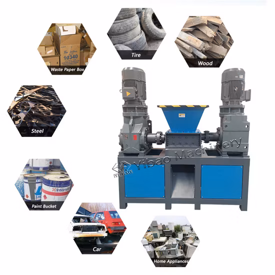 Made in China Precision International Waste Plastic Carton Board Shredder