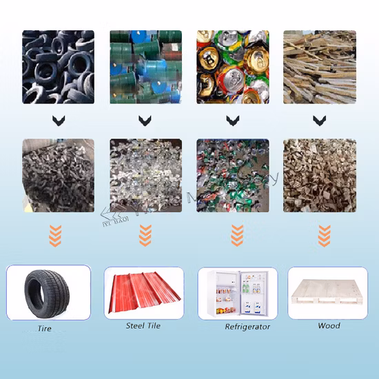 Made in China Precision International Waste Plastic Carton Board Shredder