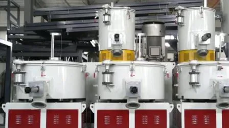 Máquina misturadora de matéria-prima de plástico Misturador vertical ou horizontal para máquina misturadora de composto de PVC em pó