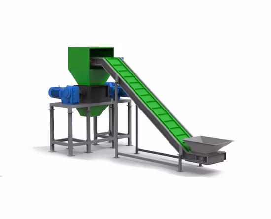 Máquina trituradora e trituradora/Máquina granuladora/Máquina trituradora mais forte/Máquina trituradora de plástico/Pedaços de plástico/Barris/Tubos/Tambores/Triturador de blocos